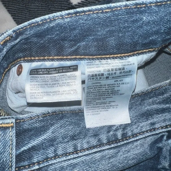 Levi’s 512 Slim Taper BIG E Premium Jeans 30x34 - Picture 8 of 15